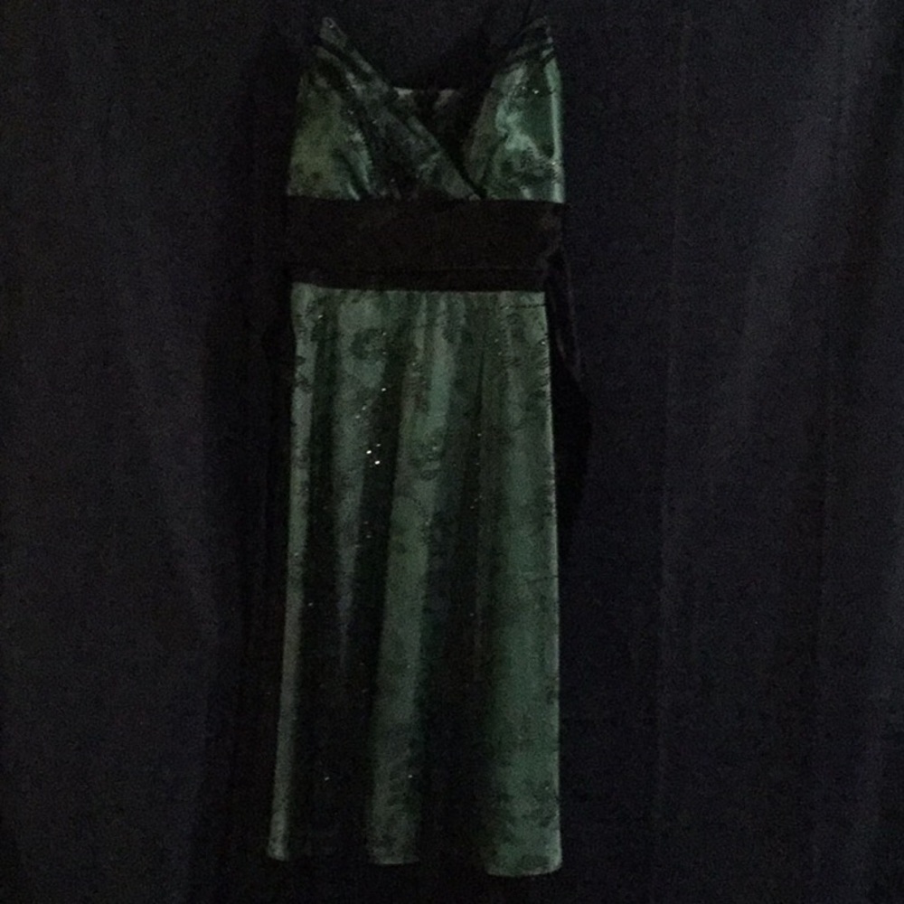 ONYX Nite Green Cocktail Dress by Wendy Chaitin